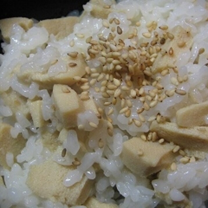 コウヤ豆腐酢メシ